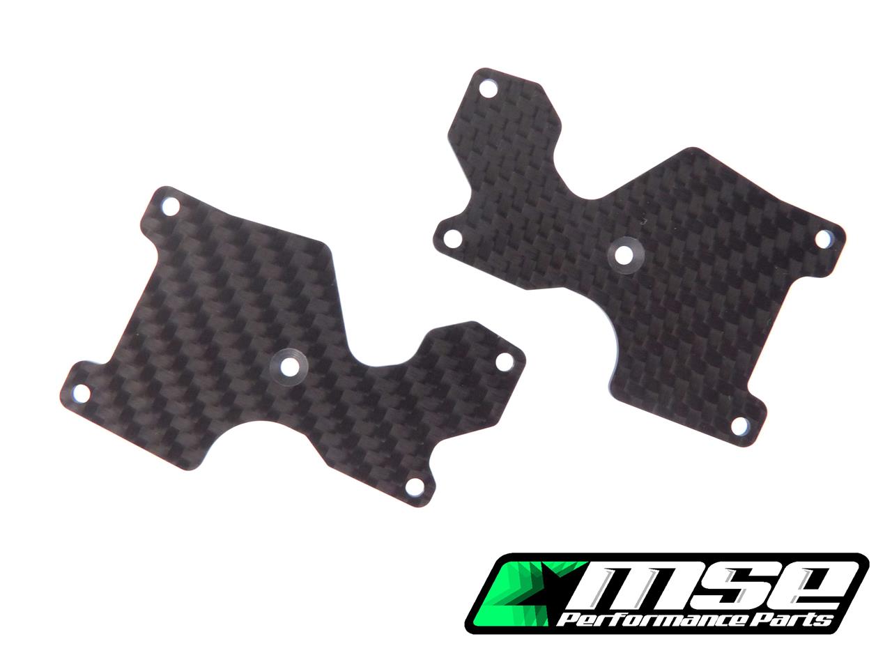 Querlenkereinsätze HA 3.0mm (CFRP) MBX8R