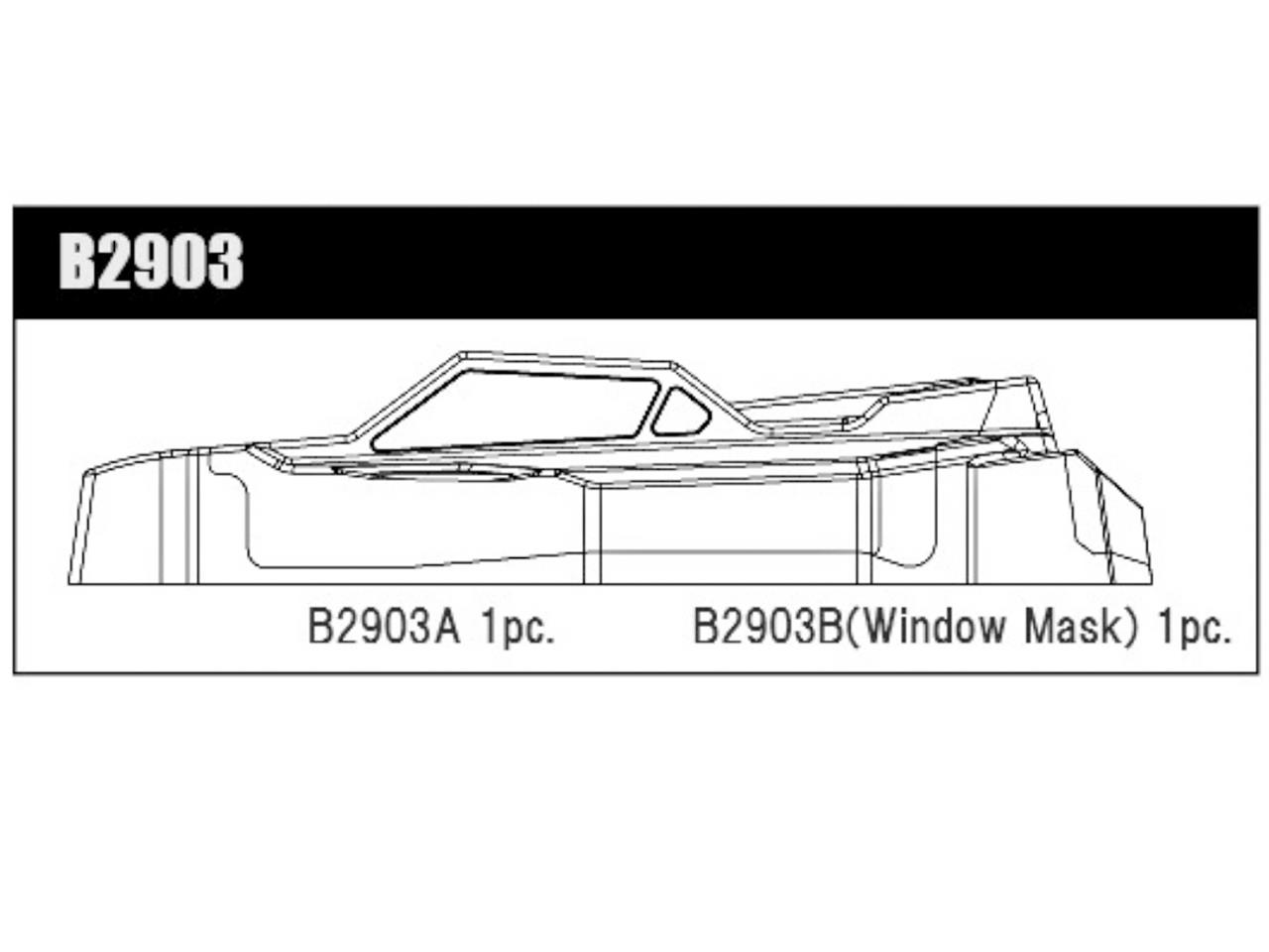 Body/Front Wing MSB1