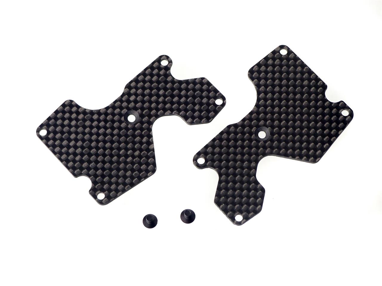 QUERLENKERVERSTEIFUNG  HINTERACHSE - CARBON 2mm (2 Stk) QUERLENKERVERSTEIFUNG  HINTERACHSE - CARBON 2mm (2 Stk)