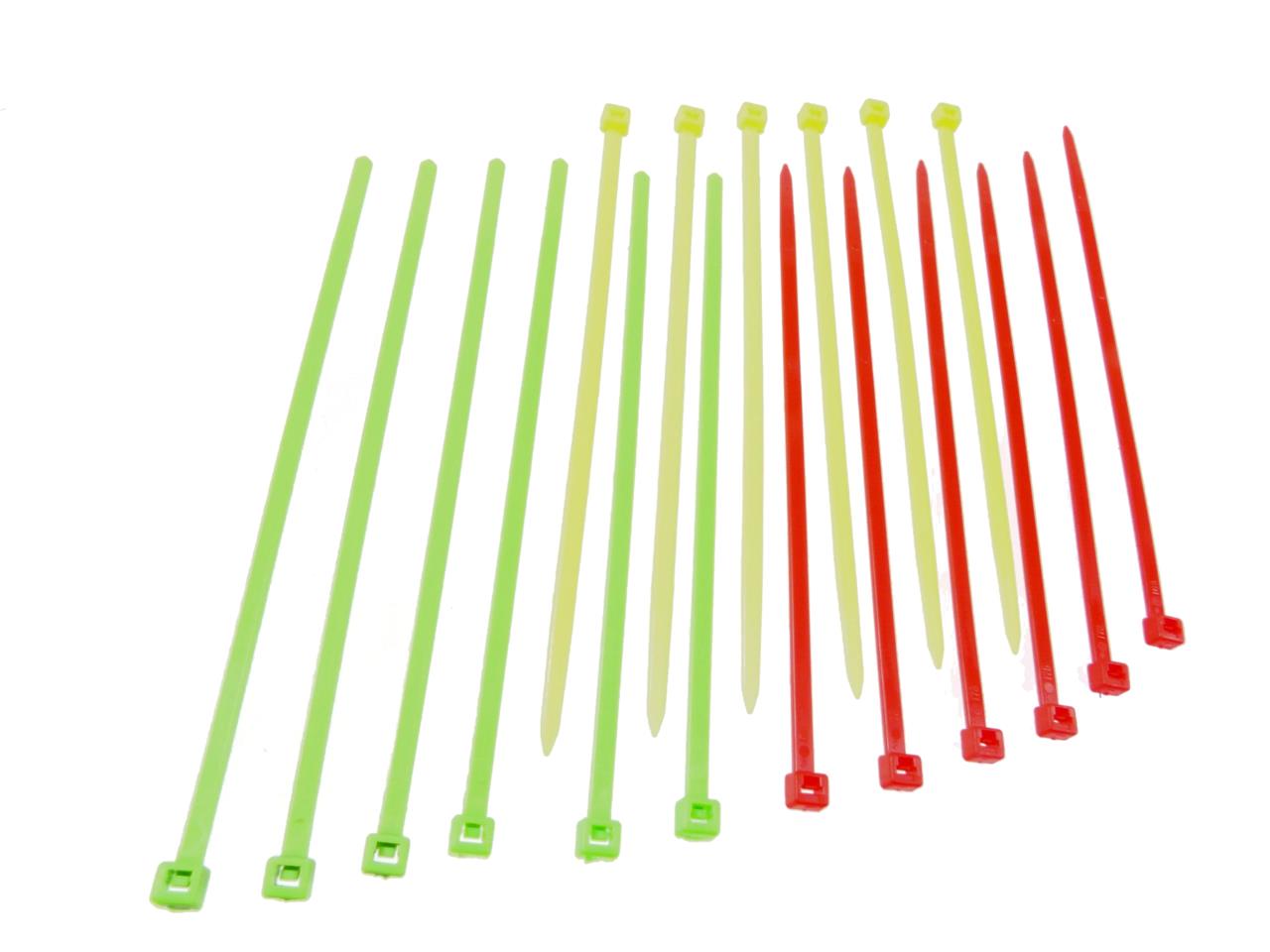 COLOR STRAP SET 150MM (18)