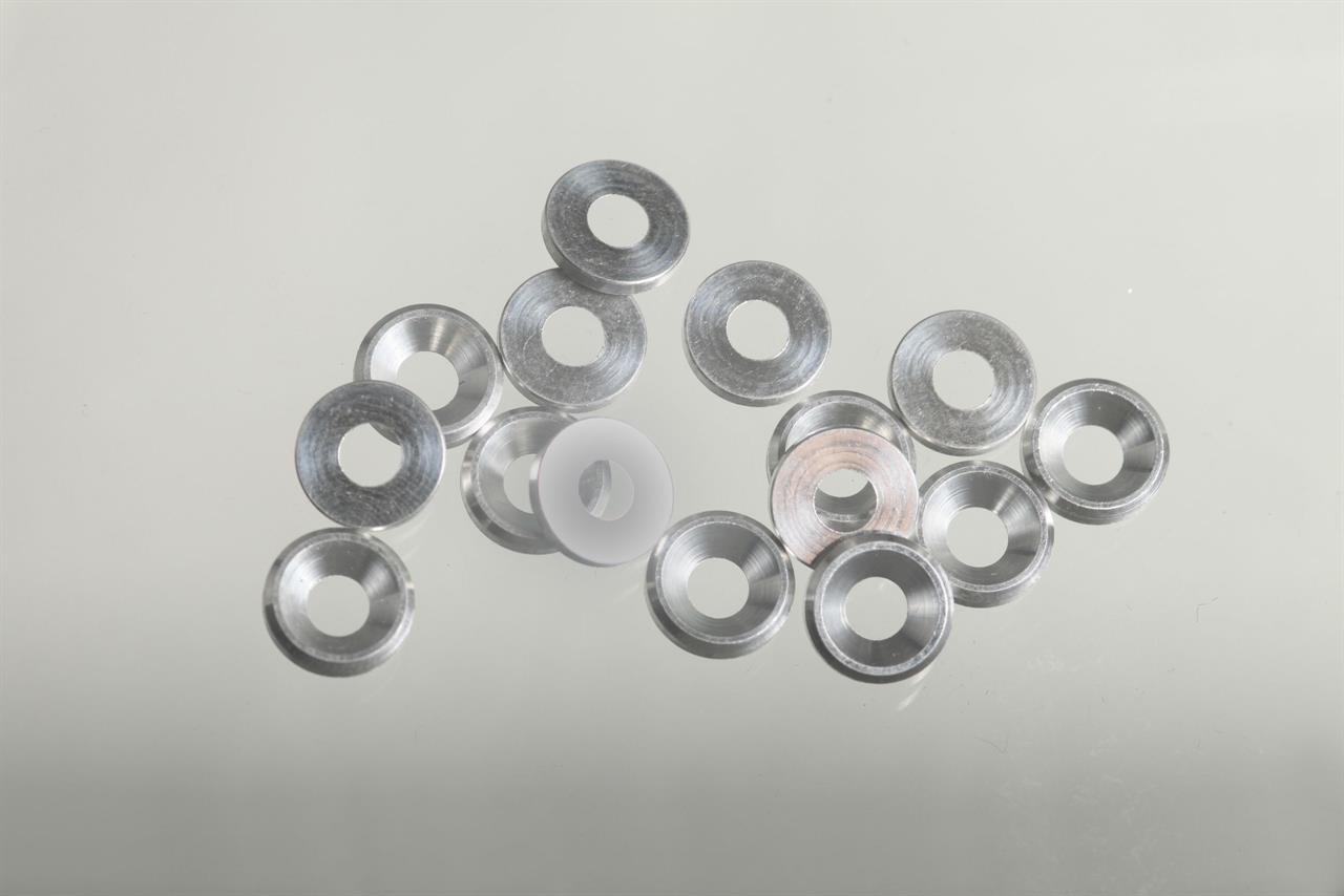 ALU-ROSETTE 4MM (10)