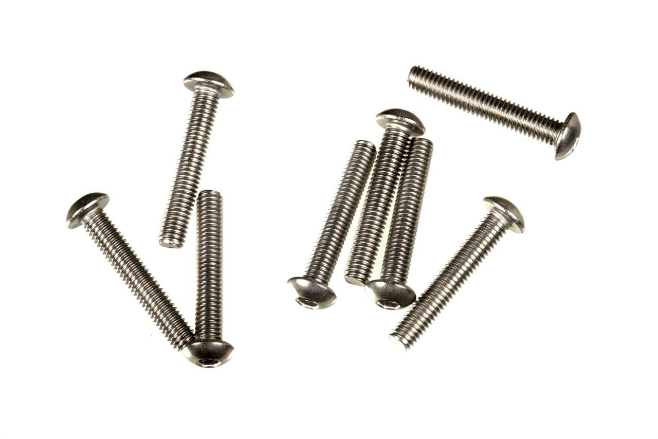 SCHRAUBE M3X18 FLACHKOPF TITAN (8)