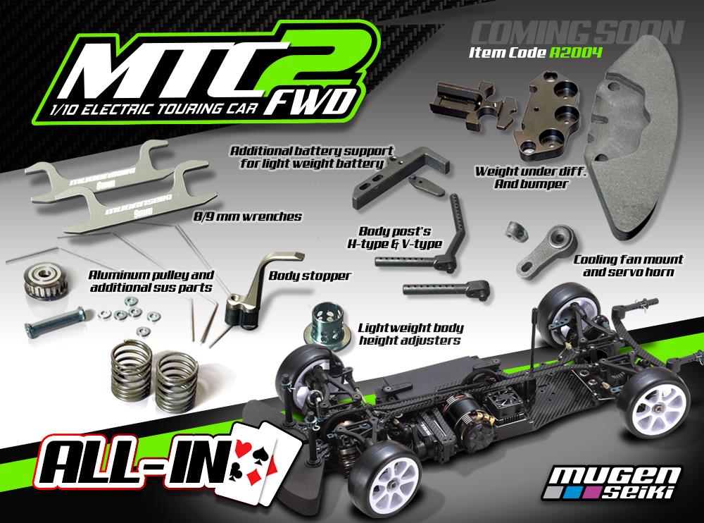 MTC-2 FWD  ELECTRIC 1/10 TOURING KIT W/O TIRES