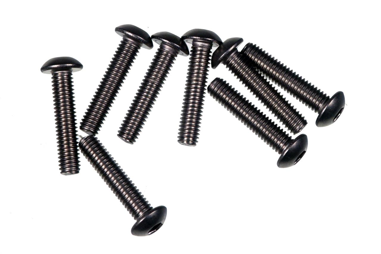 SCHRAUBE M3X14 FLACHKOPF TITAN (8)