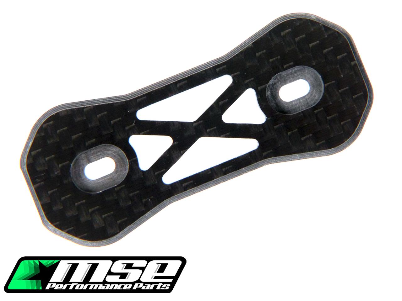 Heckflügel-Verstärkung (CFRP), Universal 1/8 Buggy Heckflügel-Verstärkung (CFRP), Universal 1/8 Buggy